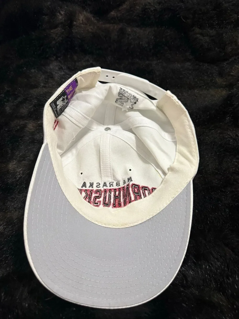Nebraska Cornhuskers Starter Baseball Hat Cap Vintage Mens The Right Hat